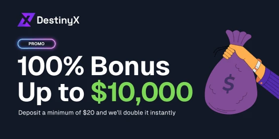 Deposit Match Program: 100% up to $10,000 bonus